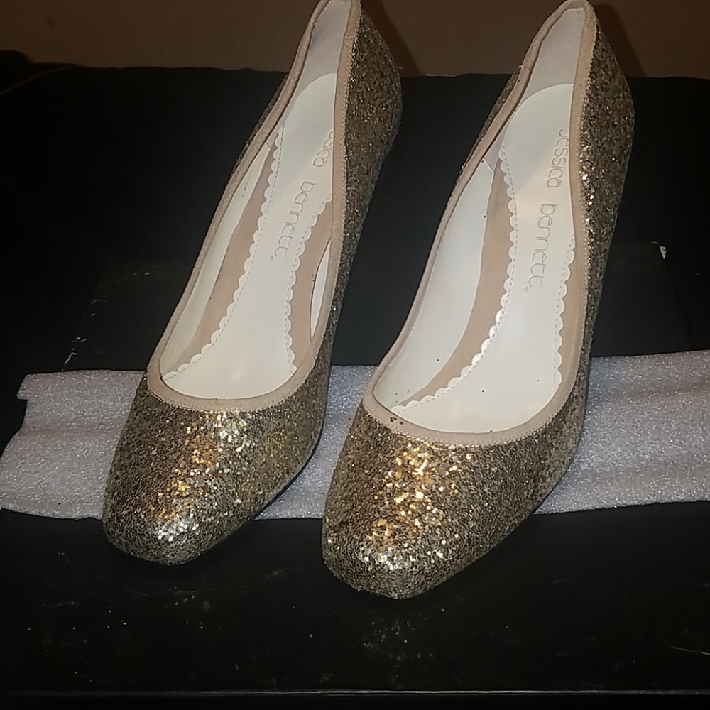 Jessica Bennett Glitter Heels